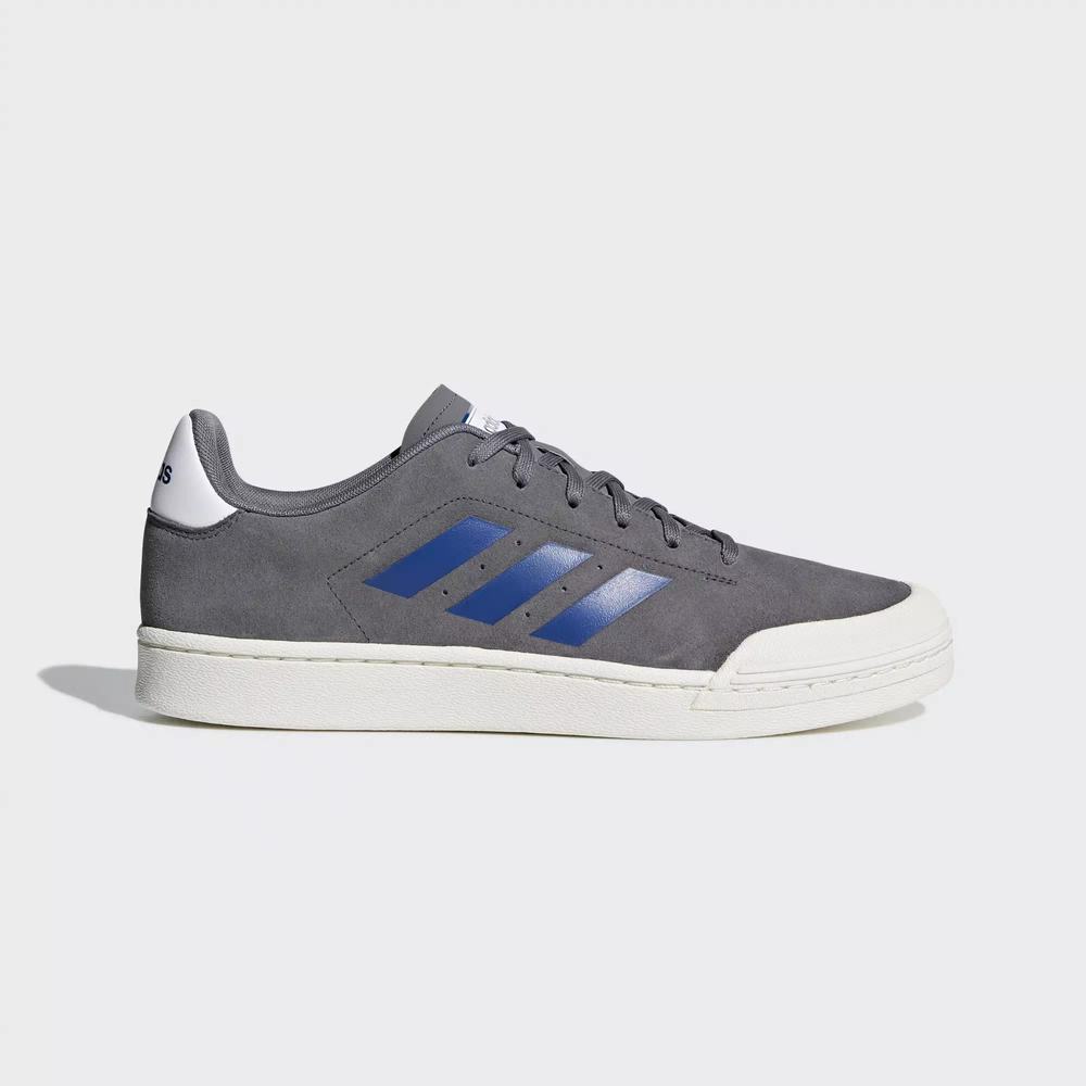 Adidas Court 70s Zapatillas De Tenis Grises Para Hombre (MX-96360)